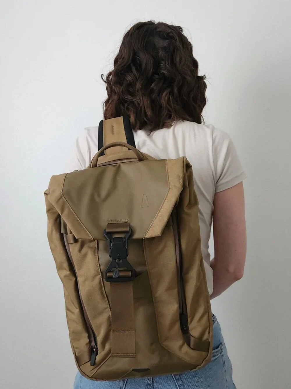 Boundary Supply Errant Sling Tan Tech Sling Laptop Crossbody Bag